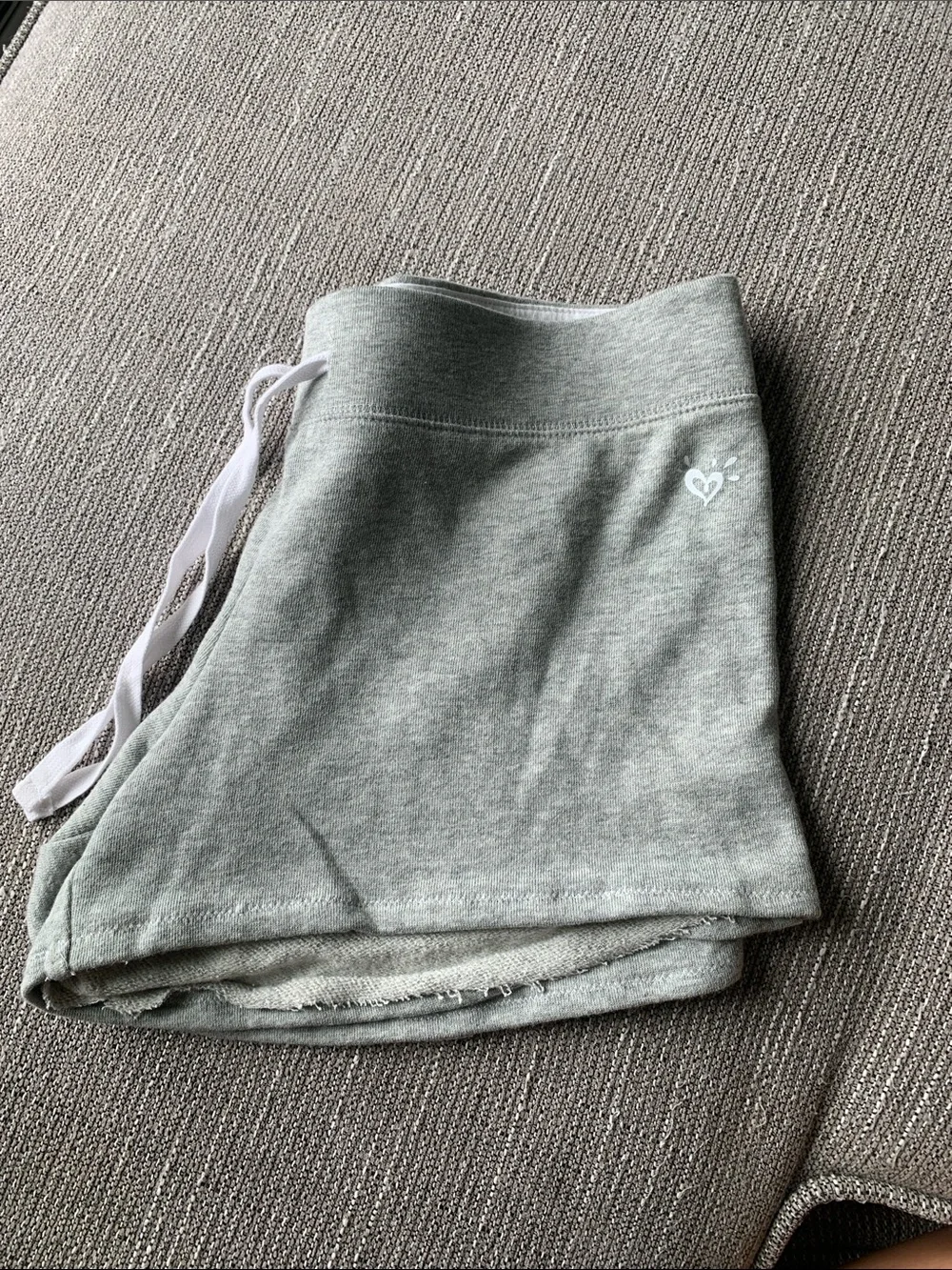 Hemmed Justice Sweat Shorts